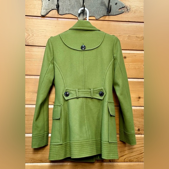 MISS SIXTY Lovely green pea coat in excellent condition - Picture 2 of 3